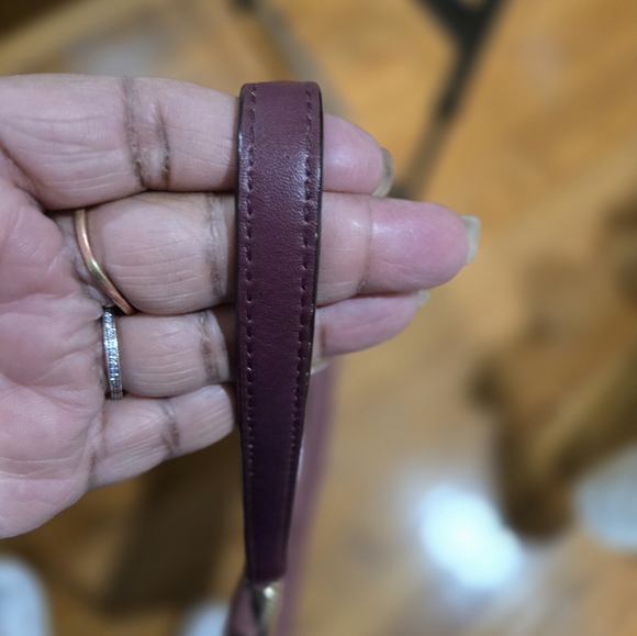 Kate Spade Dusty Rose Suede Shoulder Bag - Picture 4 of 6